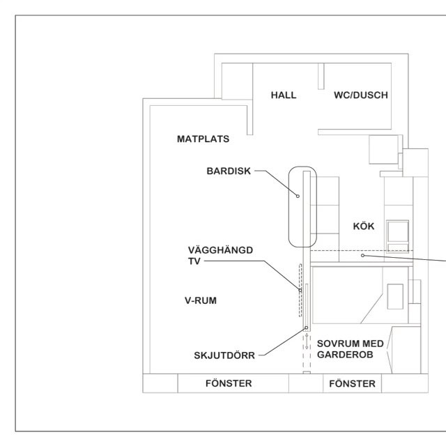 gärdet, lägenhet, ombyggnation, barkök, arkitektur, sovrum, sovalkov, skjutdörr, inbyggdskjutdörr, arkitekt, kök, täby, stockholm, sverige, arkitekturdesign, nylayout, bascointeriör, håkancorneliusson, bygg, golvvärme, bostadsrätt, funkishus, Inredare, inredningsarkitekt, Arkitekteristockholm, Inredarestockholm, arkitektstockholm, Inredningsarkitektstockholm